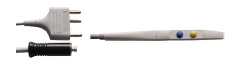 Uchwyt elektordy argonowej z dwoma przyciskami, wtyk 3-bolcowy, LuerLock, 3,5 m