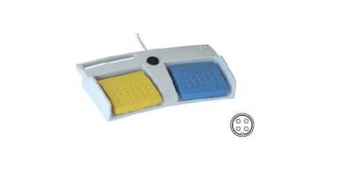 Włącznik nożny, 3- przyciskowy MultiSwitch, uniwersalny, złącze 4- pinowe