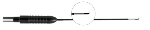 Elektroda igłowa, zagięta 90,  1,5 mm, tip 0,6 mm, do cięcia