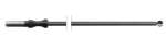 Kulka prosta 4 mm długość 100 mm, uchwyt 4mm (524-020)