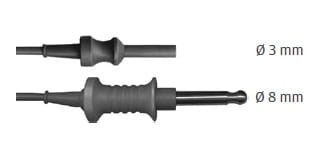 Kabel do narzędzi endoskopowych STORZ, STRYKER, OLYMPUS, do aparatów Valleylab (TYCO) i Conmed długość 3 m