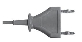 Kabel bipolarny 2-bolcowy 29 mm EMED Valleylab (TYCO) wtyk kątowy