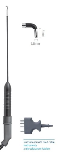 SDS Elektroda bipolarna, klawiszowa, zagięta 90°, 1,5 x 4mm, dł. 115mm, kabel SDS 3m.jpg