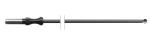Kulka prosta 2 mm długość 100 mm, uchwyt 4mm (524-010)