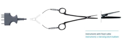 SDS ThermoStapler®, kleszczyki do bipolarnego zamykania naczyń, proste, gładkie, dł. 23 cm, z kablem 3m, wtyk SDS.jpg